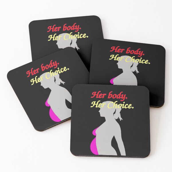 Item preview, Her body. Her choice. designed and sold by Nas-T-Shirt-Co.