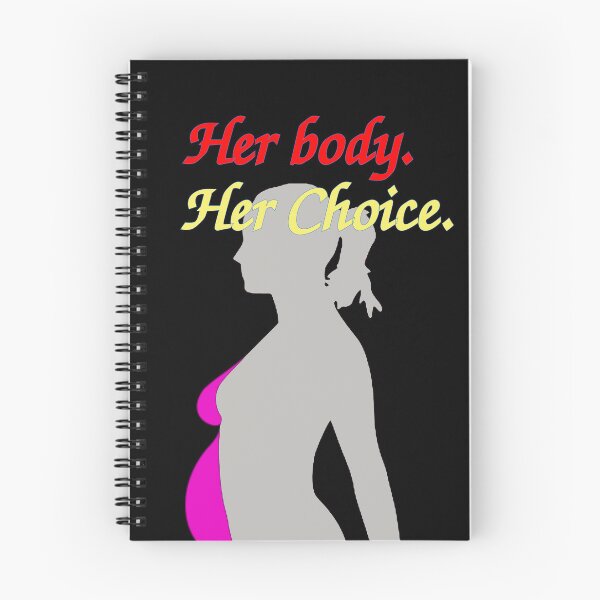 Item preview, Her body. Her choice. designed and sold by Nas-T-Shirt-Co.
