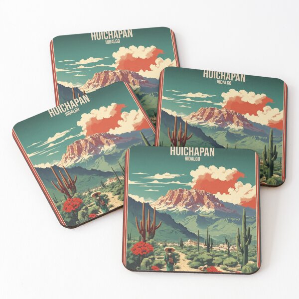 Item preview, Huichapan Hidalgo Magic Town Vintage Travel Tourism Poster  designed and sold by TravelersGems.