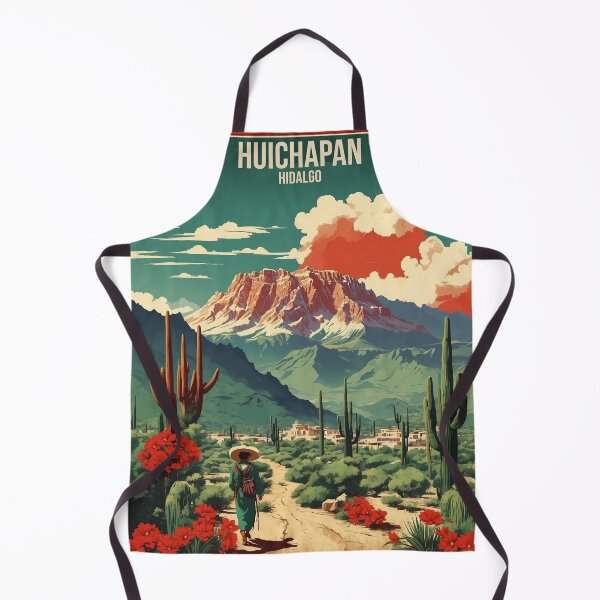 Item preview, Huichapan Hidalgo Magic Town Vintage Travel Tourism Poster  designed and sold by TravelersGems.