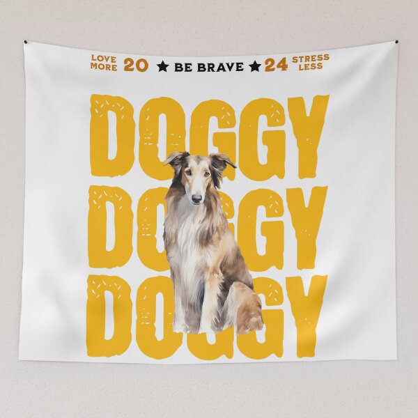 Item preview, Borzoi perrito designed and sold by DavidBriot.