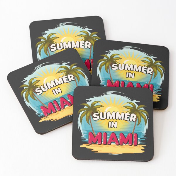 Item preview, Miami Heat: Summer's Sizzling Escape designed and sold by Wonder Pixel Studio.