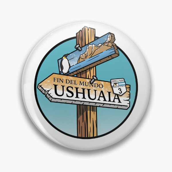 Item preview, Ushuaia Sign designed and sold by cerealbox-labs.