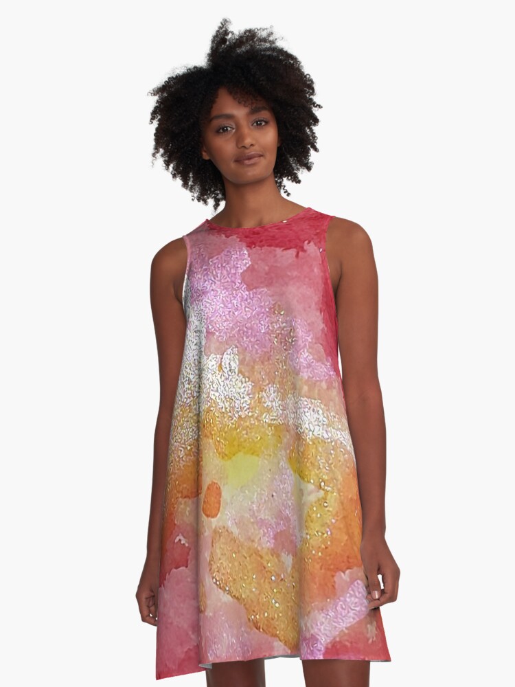 Thumbnail 1 of 4, A-Line Dress, Intercession designed and sold by TSteeleArt.