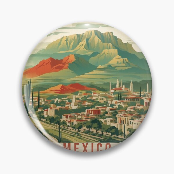 Item preview, Linares Nuevo Leon Magic Town Vintage Travel Tourism Poster  designed and sold by TravelersGems.