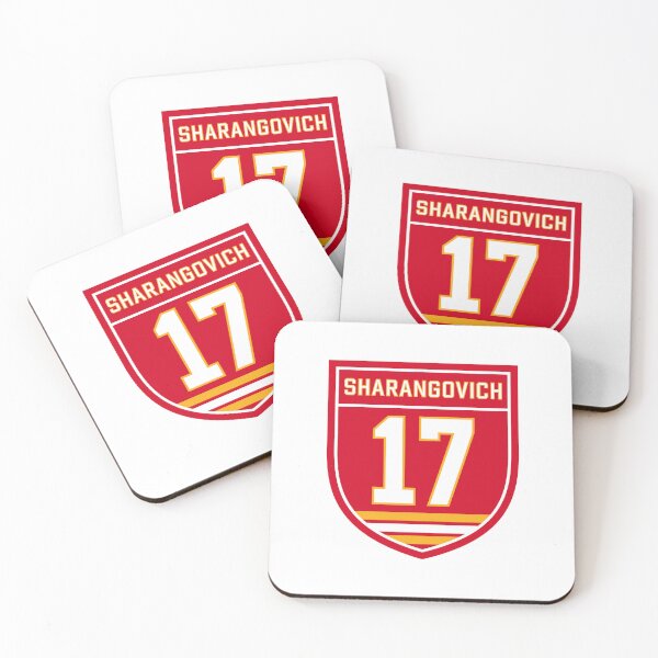 Item preview, Yegor Sharangovich Calgary #17 emblem designed and sold by Tarroi.