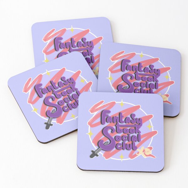 Item preview, Fantasy Book Social Club - Lavender Haze designed and sold by E A Sanderson.