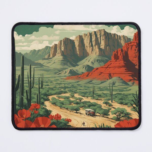 Item preview, Mapimi Durango Mexico Magic Town Vintage Travel Tourism Poster designed and sold by TravelersGems.