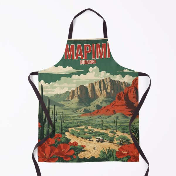 Item preview, Mapimi Durango Mexico Magic Town Vintage Travel Tourism Poster designed and sold by TravelersGems.