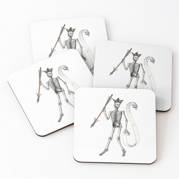 Item preview, Weird Medieval Skeleton King designed and sold by elinaarbidane.