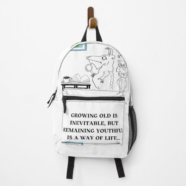 Item preview, Growing old is inevitable remaining youthful designed and sold by AngyDavilaShop.