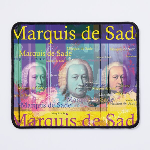 Item preview, Marquis de Sade Portrait designed and sold by Mauswohn.