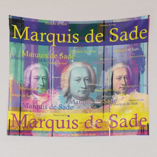 Item preview, Marquis de Sade Portrait designed and sold by Mauswohn.