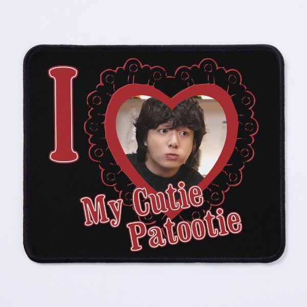 Item preview, I love my cutie patootie - Jungkook from BTS designed and sold by vaanme.