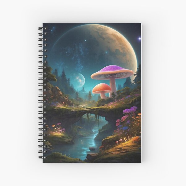 Item preview, Lunar Fantasy: A Surreal Journey Through Cosmic Botanica designed and sold by ArtComixHaven.