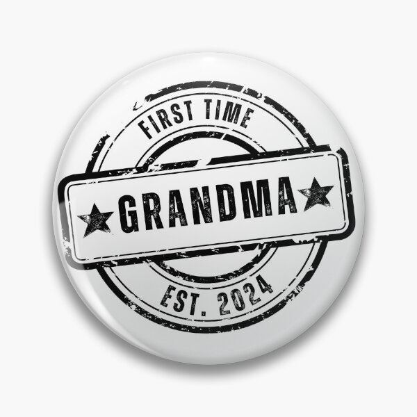 Item preview, First Time Grandma Est 2024 designed and sold by soapblossom.