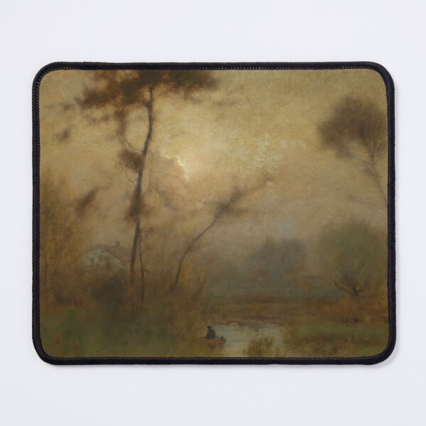 Item preview, A Silver Morning Vintage Landscape Painting designed and sold by Vintage Wall Art.