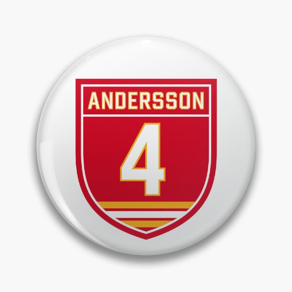 Item preview, Rasmus Andersson Calgary #4 emblem designed and sold by Tarroi.
