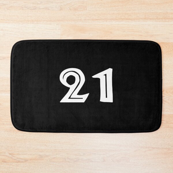 Item preview, 21, twenty-one, white, tribal, african designed and sold by Numbers-Art.