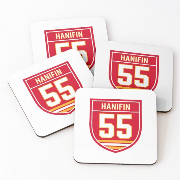 Item preview, Noah Hanifin Calgary #55 emblem designed and sold by Tarroi.