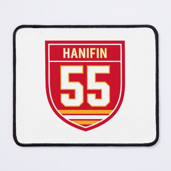 Item preview, Noah Hanifin Calgary #55 emblem designed and sold by Tarroi.