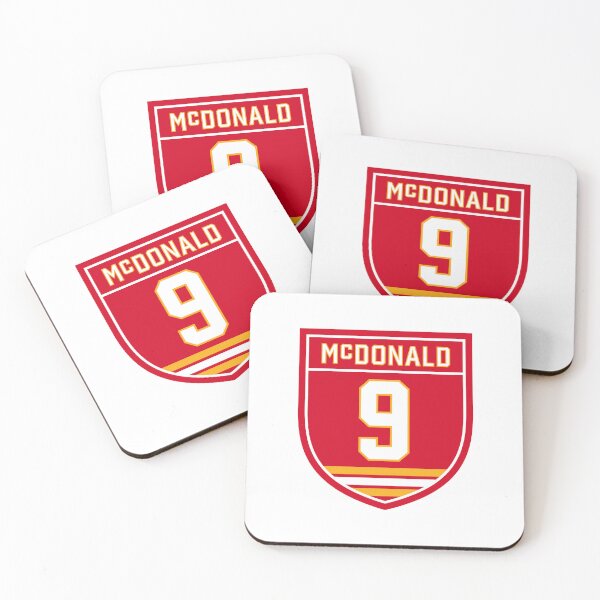 Item preview,  Lanny McDonald Calgary #9 emblem designed and sold by Tarroi.