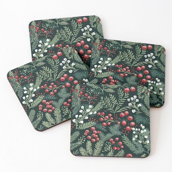 Item preview, Cottagecore Botanical Floral Herbs Plants Berries Pressed Flowers designed and sold by fluffstuffgifts.