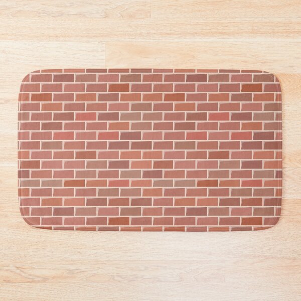 Item preview, Red Brick Wall Texture ; Brick Pattern designed and sold by PatternInArt.