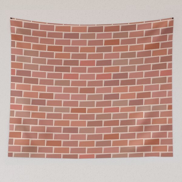 Item preview, Red Brick Wall Texture ; Brick Pattern designed and sold by PatternInArt.