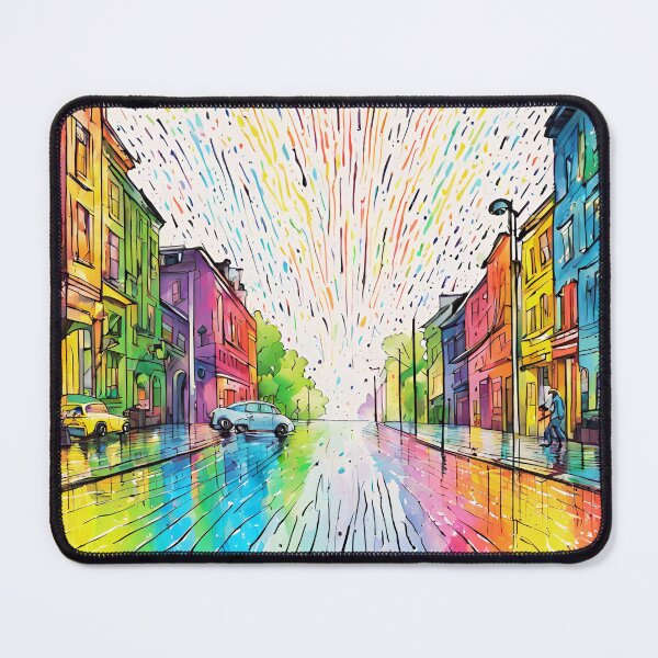 Item preview, Aquatic Symphony: Meeting of Rain and Rainbow designed and sold by Aurorartsprint.