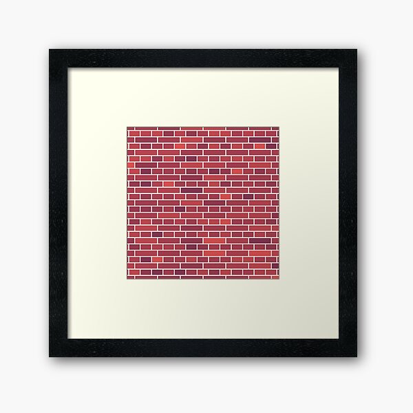 Item preview, Red Brick Wall Texture ; Brick Pattern designed and sold by PatternInArt.