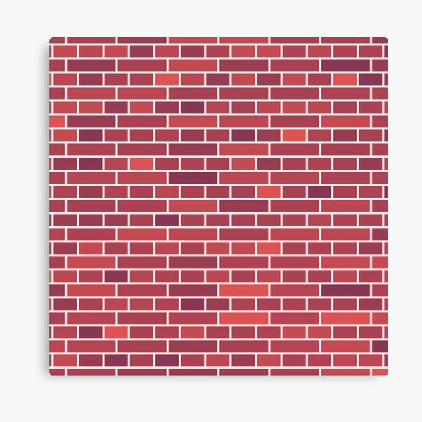 Item preview, Red Brick Wall Texture ; Brick Pattern designed and sold by PatternInArt.