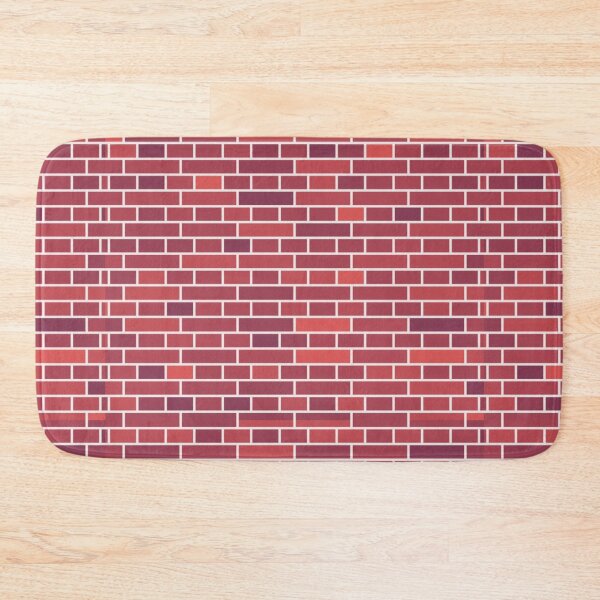 Item preview, Red Brick Wall Texture ; Brick Pattern designed and sold by PatternInArt.