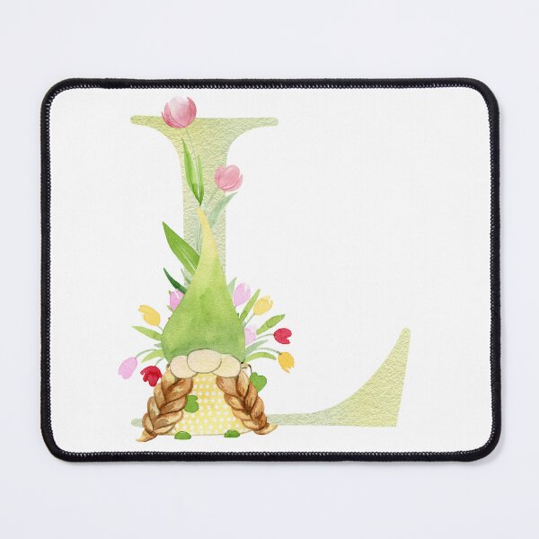 Item preview, Watercolor Spring letter L designed and sold by tapilipa.