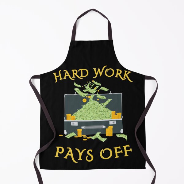 Item preview, Hard work pays off, grindset and hustle hard club, money motivation for financial freedom achiever designed and sold by NBSStore.