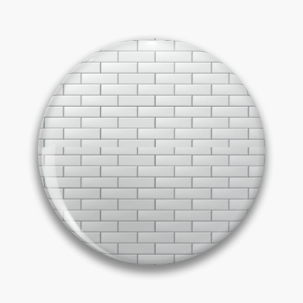 Item preview,  White Brick Wall Texture ; Brick Pattern designed and sold by PatternInArt.