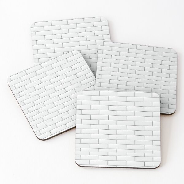 Item preview,  White Brick Wall Texture ; Brick Pattern designed and sold by PatternInArt.