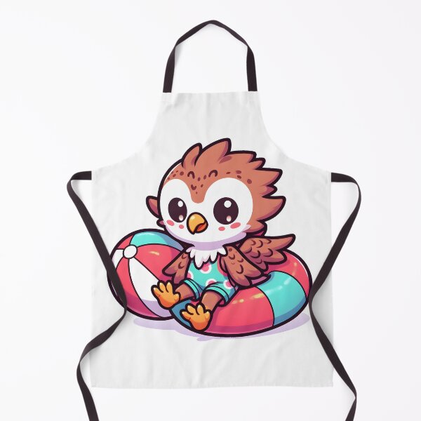 Item preview, Kawaii Griffin: Wearing Swim Floaties designed and sold by CanvasCutie.