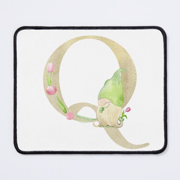 Item preview, Watercolor Spring letter Q designed and sold by tapilipa.
