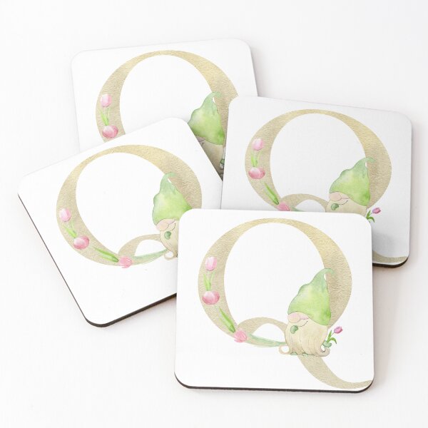 Item preview, Watercolor Spring letter Q designed and sold by tapilipa.