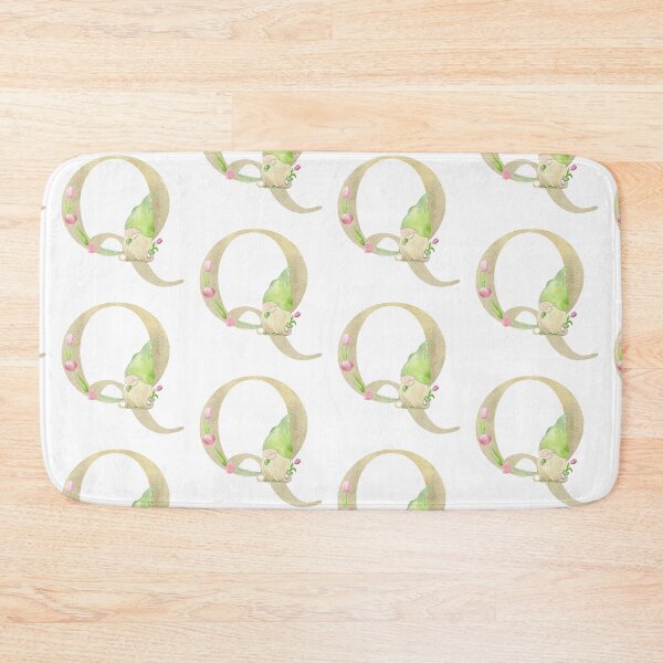 Item preview, Watercolor Spring letter Q designed and sold by tapilipa.