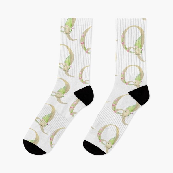 Item preview, Watercolor Spring letter Q designed and sold by tapilipa.