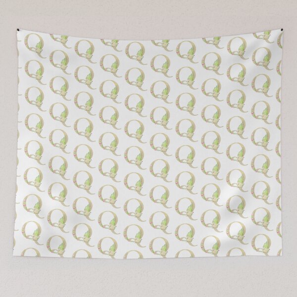 Item preview, Watercolor Spring letter Q designed and sold by tapilipa.