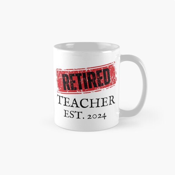 Item preview, Retirement Teacher Gift 2024 designed and sold by soapblossom.