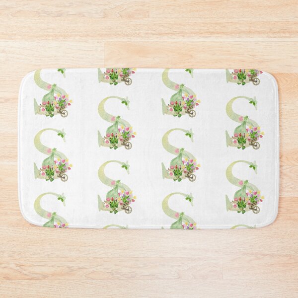 Item preview, Watercolor Spring letter S designed and sold by tapilipa.