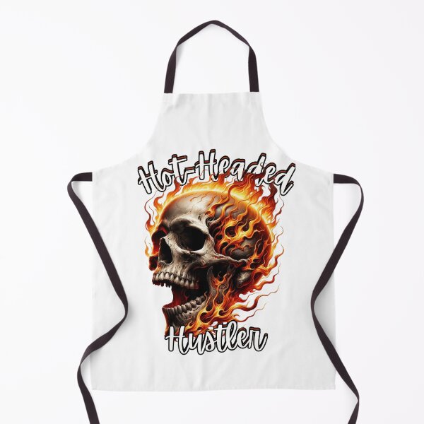 Item preview, Hot Headed Hustler Flaming Laughing Burning Skull designed and sold by kylmllr101684.