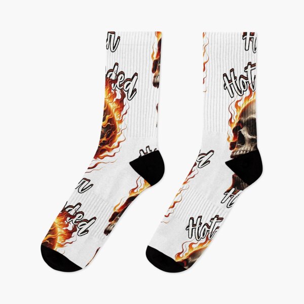Item preview, Hot Headed Hustler Flaming Laughing Burning Skull designed and sold by kylmllr101684.