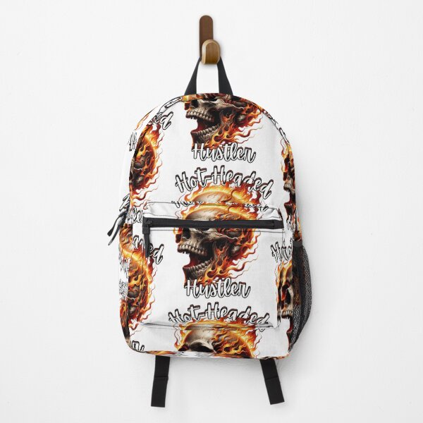 Item preview, Hot Headed Hustler Flaming Laughing Burning Skull designed and sold by kylmllr101684.