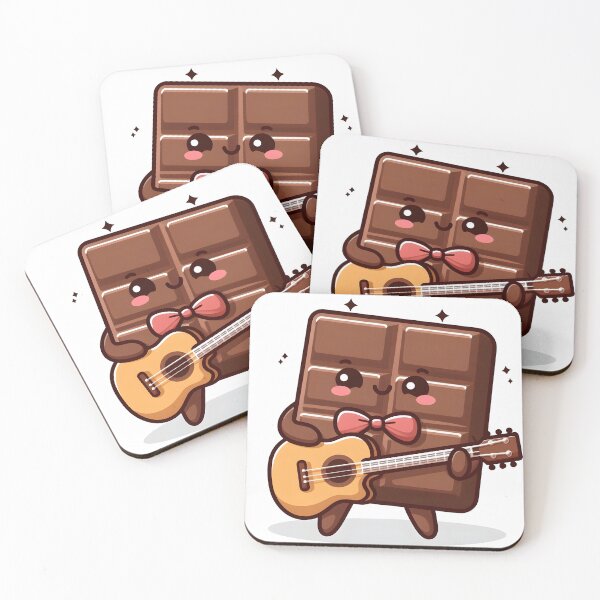 Item preview, Kawaii Chocolate With Bowtie designed and sold by CanvasCutie.