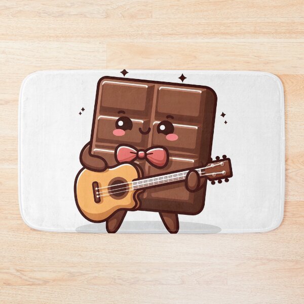 Item preview, Kawaii Chocolate With Bowtie designed and sold by CanvasCutie.